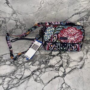 Vera Bradley Iconic RFID All in One Crossbody Fox Forest NEW